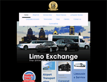 Tablet Screenshot of limo-exchange.com